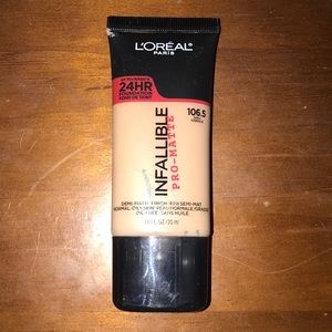 L’oreal Infallible Pro Matte 24 hr foundation